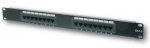 16 Port Cat. 6 Patch Panel, 50 (Mikron), Altn Kontak